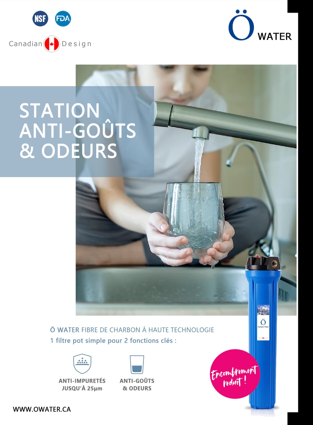 Station anti-goûts et odeurs